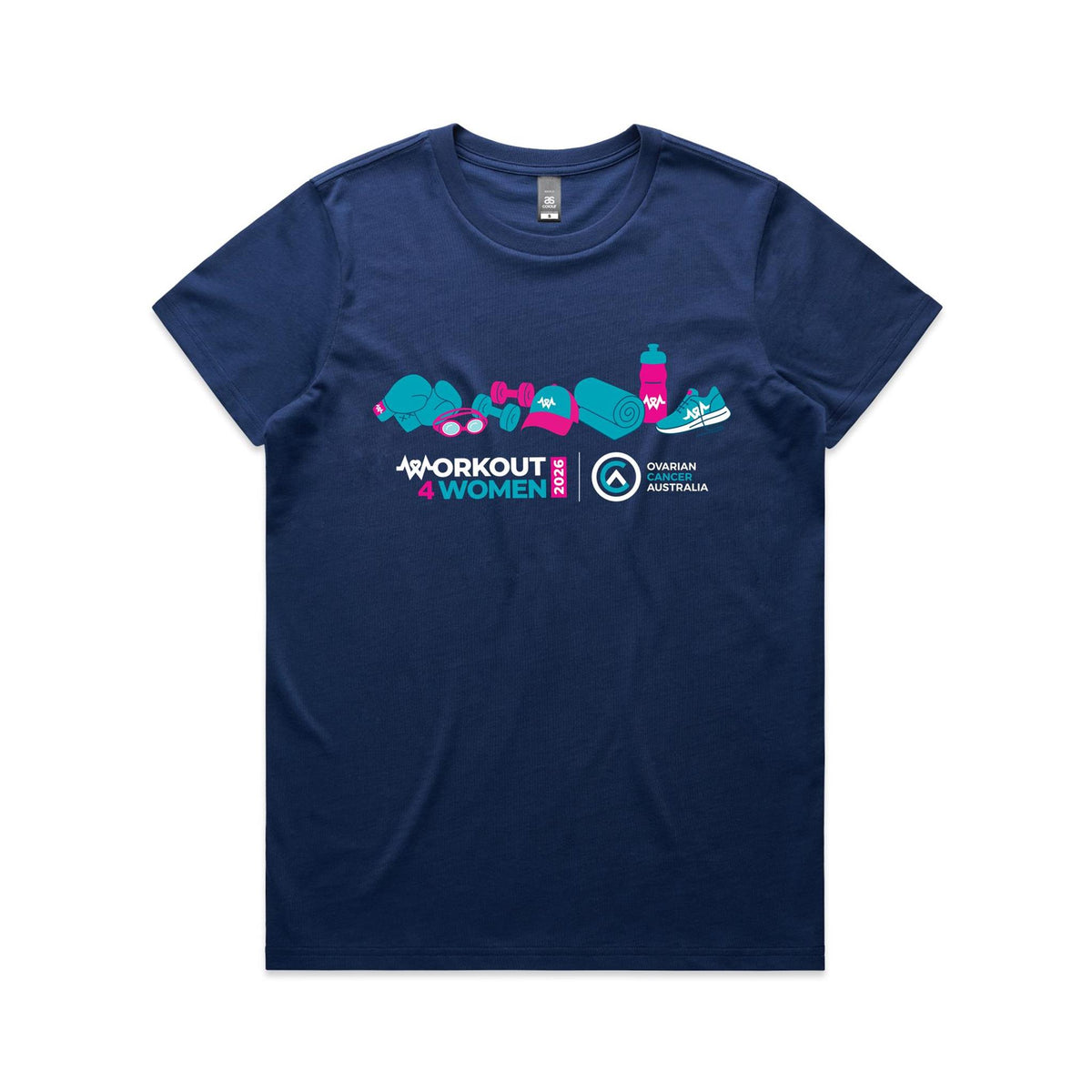 Workout 4 Women 2026 Women's Tee - Cobalt