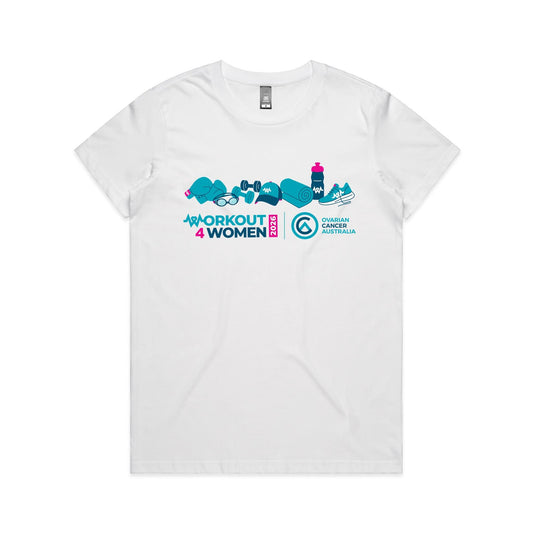 Workout 4 Women 2026 Women's Tee - White