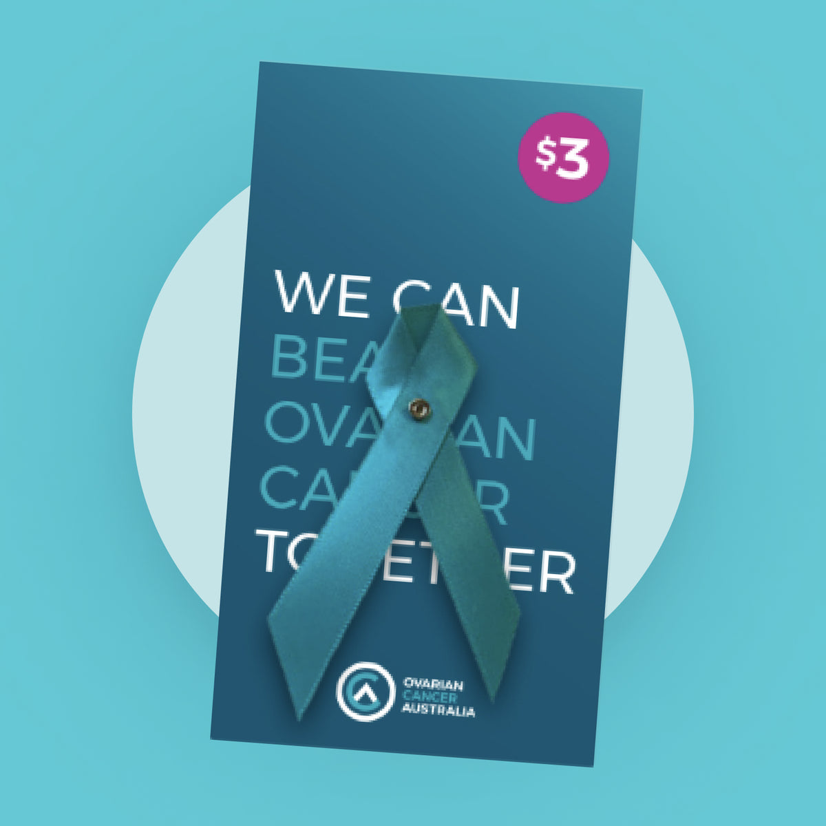 Cancer Ribbon Australia Teal Ribbon – Ovarian Cancer Australia